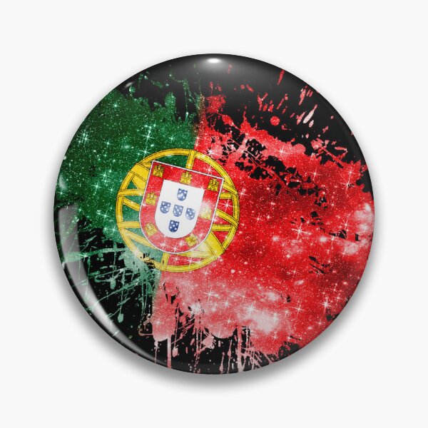 Item preview, Portugal Flag Paint Slash Art Design designed and sold by Jolly-Yosei.