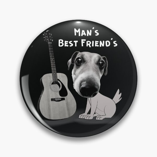 Item preview, Man's Best Friend's | Dog's | Guitar's | Design by derickquince designed and sold by DerickQuince.