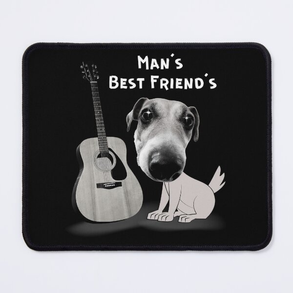 Item preview, Man's Best Friend's | Dog's | Guitar's | Design by derickquince designed and sold by DerickQuince.