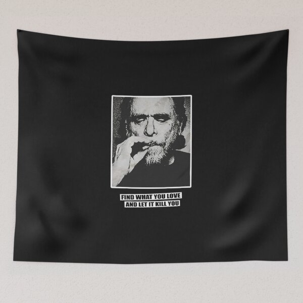Item preview, C. Bukowski Quote Classic T-Shirt designed and sold by KevinBellz.