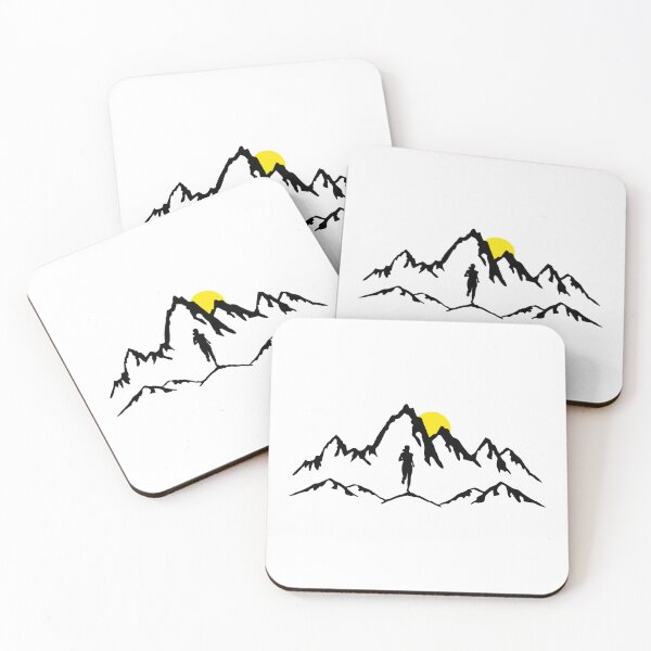 Item preview, Trail running, mountain run, runner, run designed and sold by claudiasartwork.