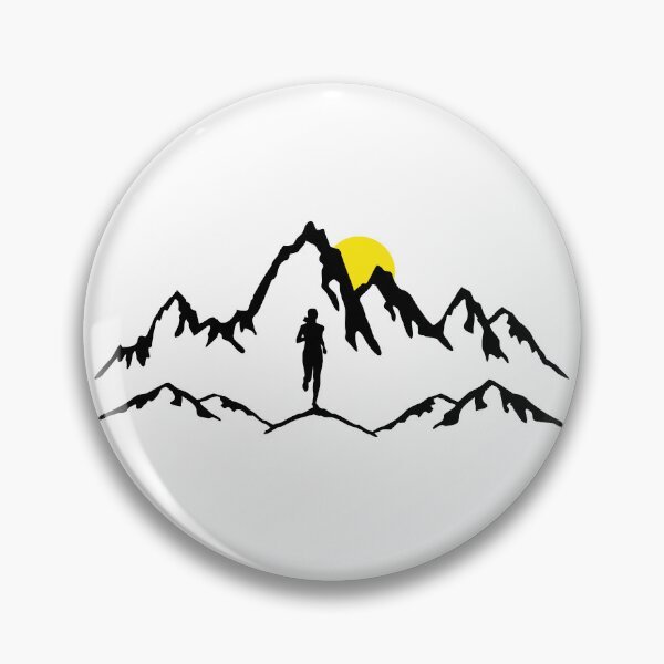 Item preview, Trail running, mountain run, runner, run designed and sold by claudiasartwork.