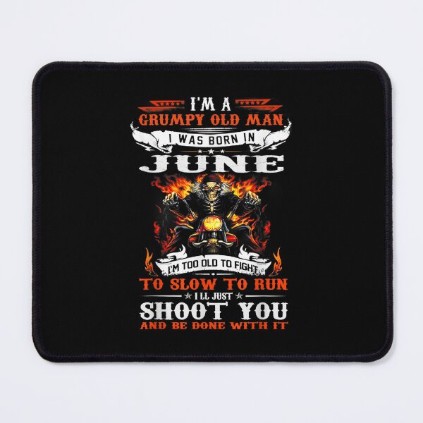 Item preview, Walk Away Im A Grumpy old man I Was born in June designed and sold by TamYork.