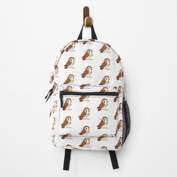 Item preview, American Kestral with little hearts designed and sold by julianamotzko.
