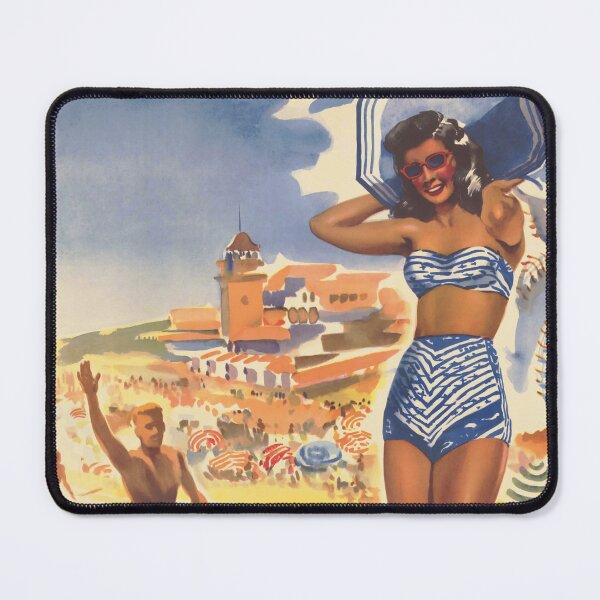 Item preview, WESTERN AUSTRALIA for Sunshine and Surf Retro 1940s Travel Poster Advertising designed and sold by retroposters.
