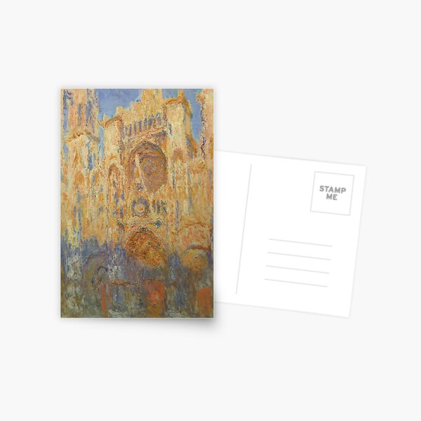 Item preview, Rouen Cathedral: Facade, Sunlight (1892) - Claude Monet designed and sold by SALON DES ARTS.