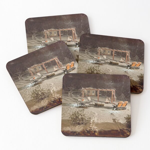 Item preview, Snowy Backyard designed and sold by Craig Kauzmann.