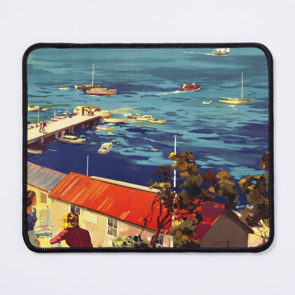Item preview, MORNINGTON Victoria AUSTRALIA Old Railways Tourism Promotion Travel Poster designed and sold by retroposters.
