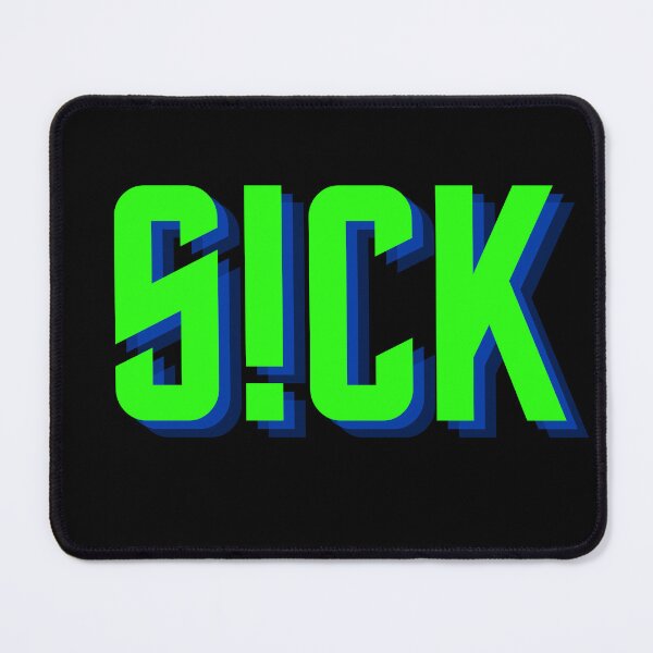 Item preview, Sickick Sick Kick S!ck!ck green designed and sold by tshirtsandme.