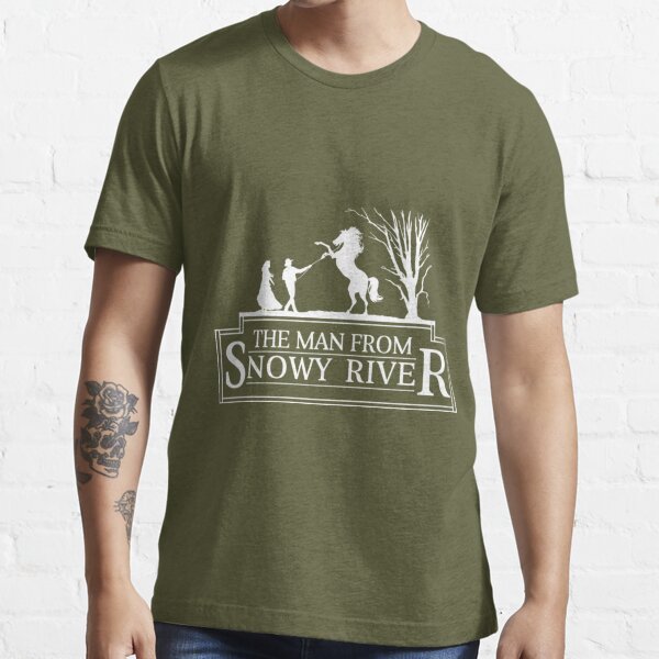 The Man from Snowy River" Essential T-Shirt for Sale by Wassilleyert