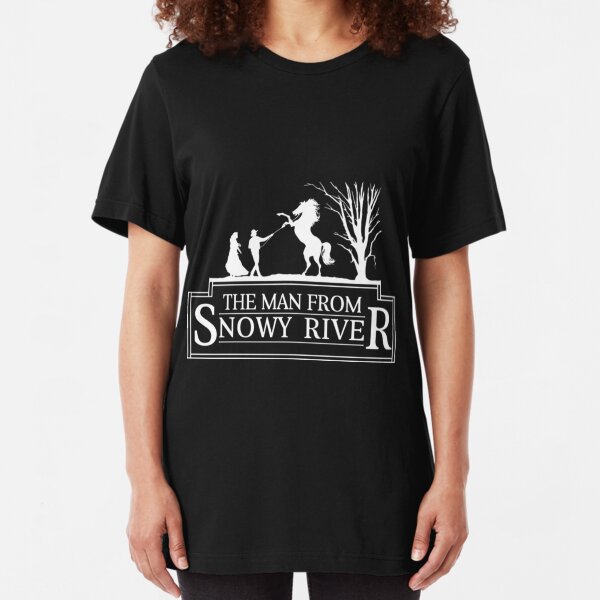 The Man from Snowy River Slim Fit T-Shirt
