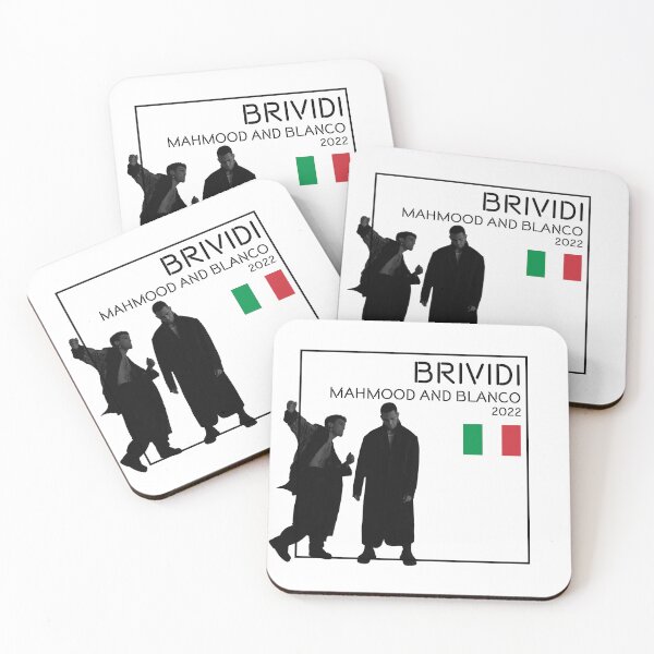 Item preview, Eurovision 2022 Mahmood and BLANCO "Brividi" Italy designed and sold by MooMoo Designs.
