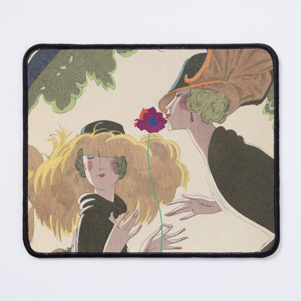 Item preview, Le Cinq Sens by George Barbier - Vintage Art designed and sold by RickE.