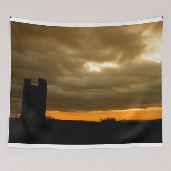 Item preview, Broadway Tower Sunset Cotswolds Worcestershire UK designed and sold by AndyEvansPhotos.