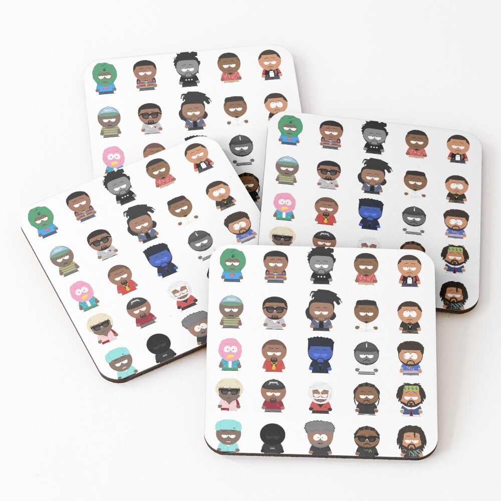 Item preview, Coasters (Set of 4) designed and sold by TomsDesignVault.