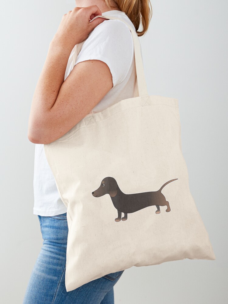 Bolsa de tela for Sale con la obra «Perro salchicha Frodo Dackel
