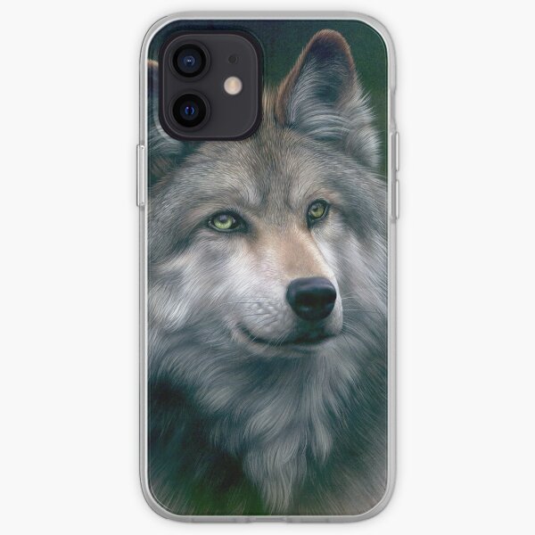 Grey Wolf iPhone Soft Case
