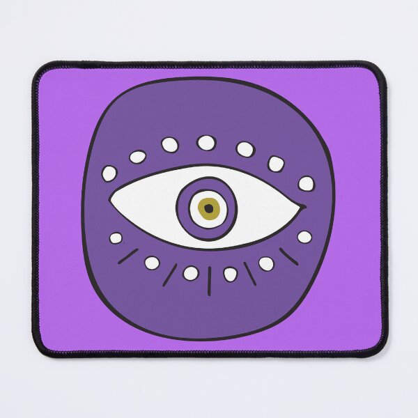 Artikelvorschau, Lila Evil Eye Circle "Imagination" entworfen und verkauft von Mystikaa.