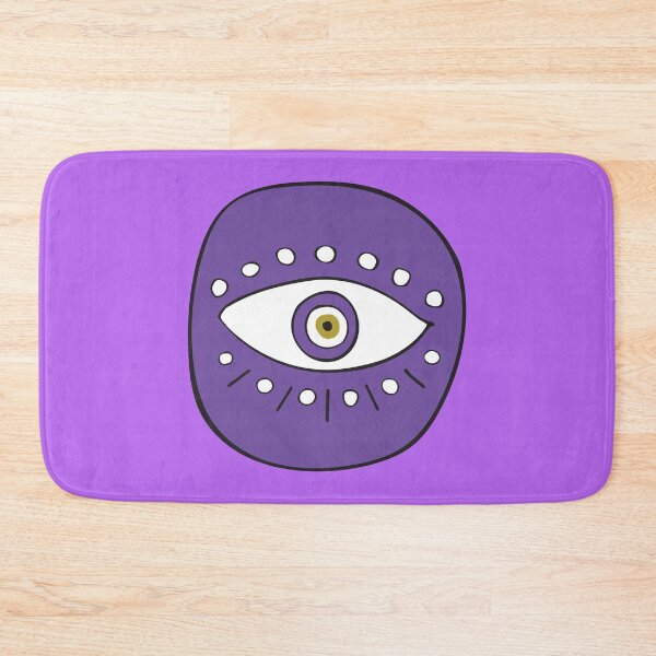 Artikelvorschau, Lila Evil Eye Circle "Imagination" entworfen und verkauft von Mystikaa.