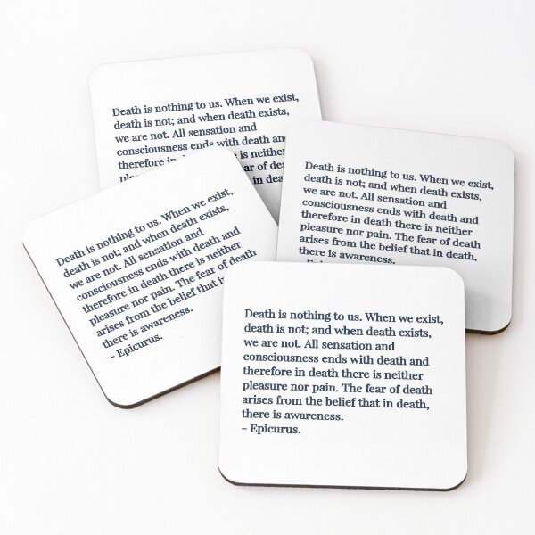 Item preview, Epicurus Qoutes.. designed and sold by Blaze111.