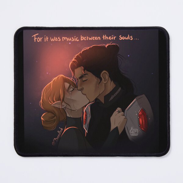 Item preview, Got it was music between their souls Nessian Print designed and sold by DoodlingLenn.