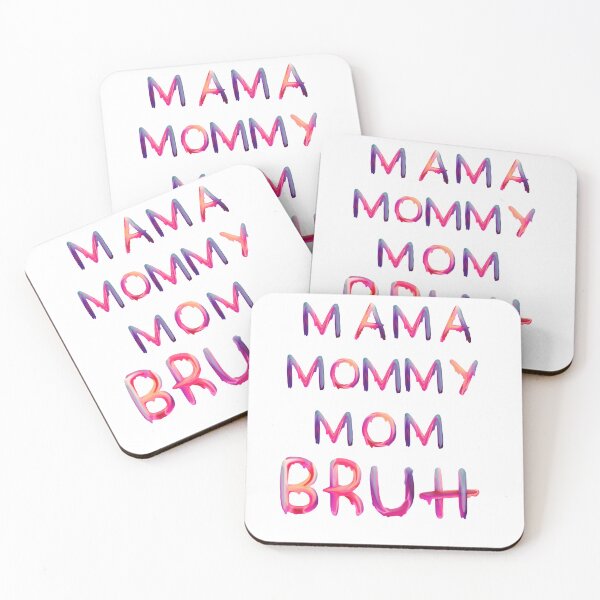 Item preview, Mamá divertida Mamá Mamá Bruh Mamá y yo Mamá Regalo a juego Carta del día de la madre Imprimir Fui de mamá a mamá a mamá a Bruh designed and sold by Miaberzo.