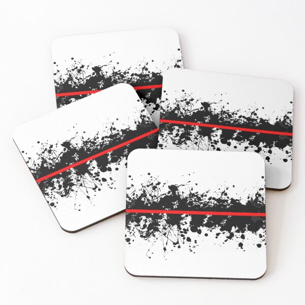 Item preview, RED LINE - STOP HERE(C2022) designed and sold by Paul Romanowski.