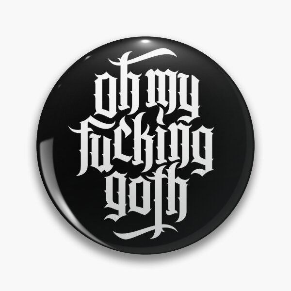 Artikelvorschau, Oh mein verdammter Goth / OMFG No.1 (weiß) entworfen und verkauft von Mystic-Land.