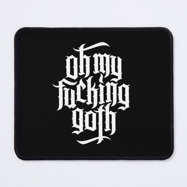 Item preview, Oh my fucking goth / OMFG No.1 (white) designed and sold by Mystic-Land.