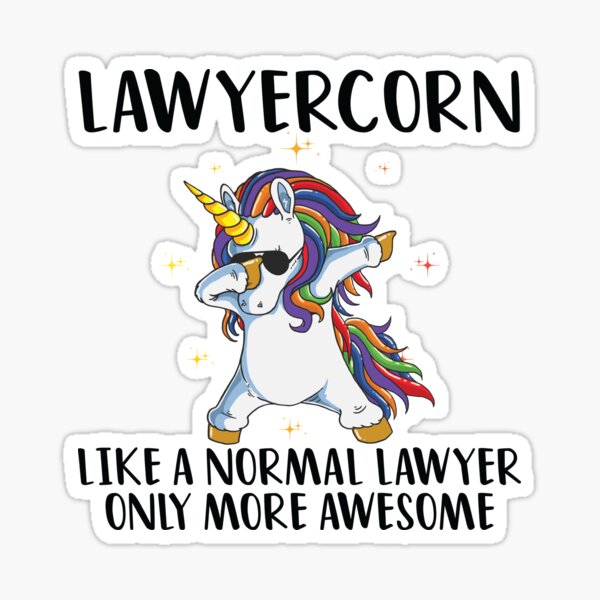 Item preview, Lawyer Unicorn designed and sold by woodesigner.