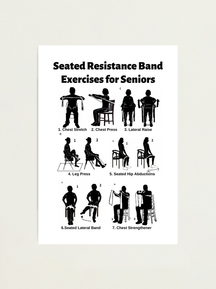 7 Seated Resistance Band Exercises for Seniors