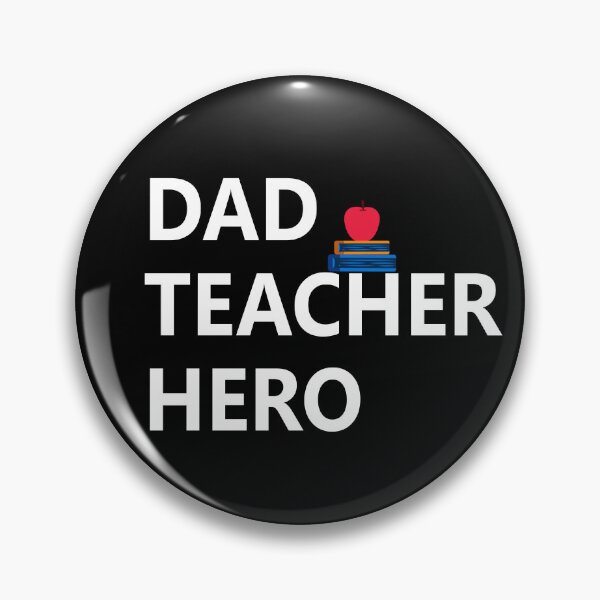 Item preview, Dad Teacher Hero designed and sold by Altom225.