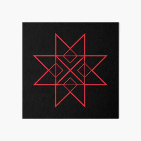 Skull Satanic Goat Serpent Inverted Pentagram Flame Area Rug Black and  White Red Version-satanic Pentagram Rug-satanic Decor 