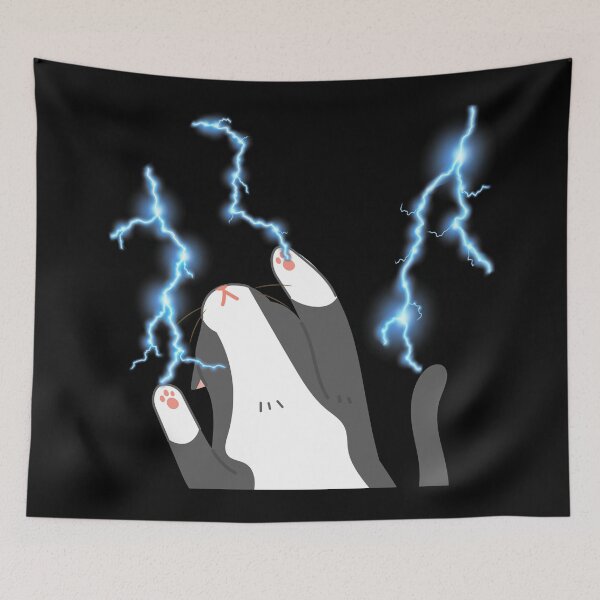 Item preview, cat lightning designed and sold by daddy-Lee.