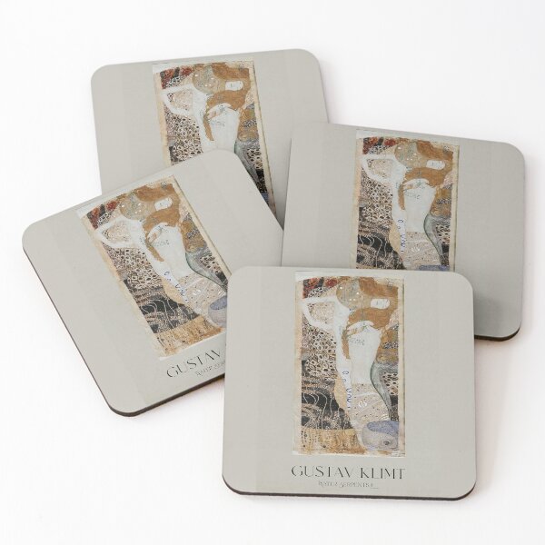 Item preview, Gustav Klimt / Water Serpents I designed and sold by apopofbeauty.