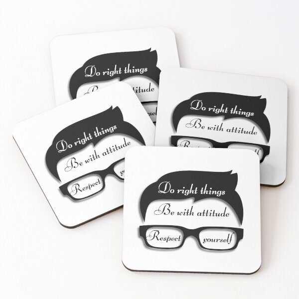 Item preview, Do right things Be with attitude Respect yourself designed and sold by DigitalArtTrend.