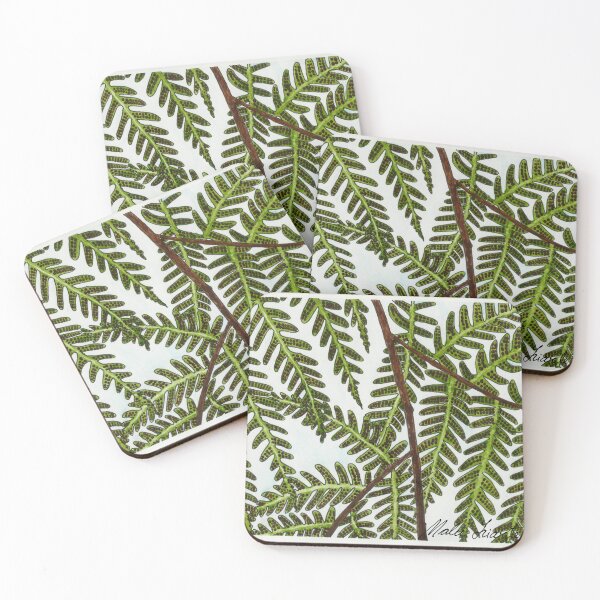 Item preview,  Illustration of Fern leaves in watercolor designed and sold by Malu-Iriarte.