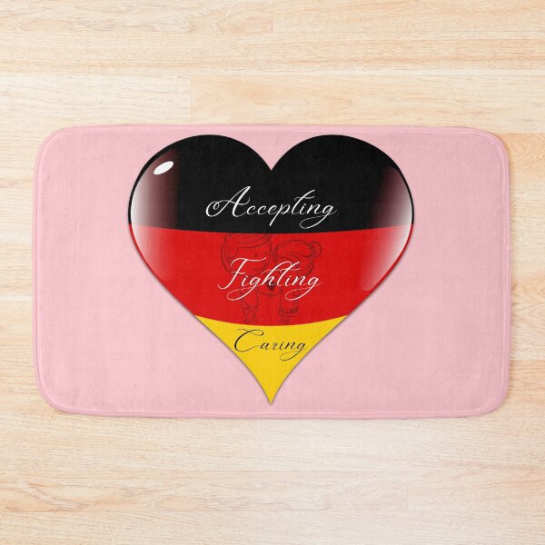 Item preview, Love - Accepting Fighting Caring designed and sold by DigitalArtTrend.