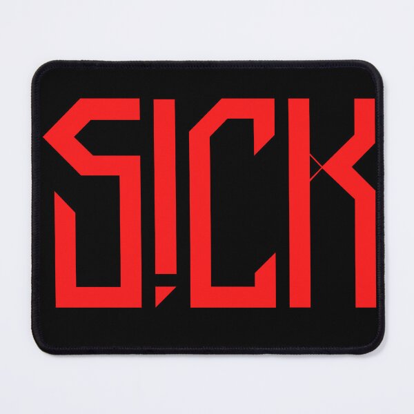 Item preview, Sickick Sick Kick S!ck!ck Red designed and sold by tshirtsandme.