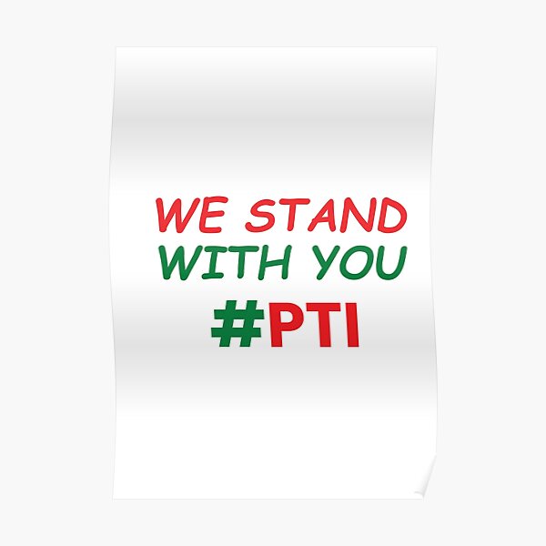 we-stand-with-you-pti-poster-for-sale-by-graphixvectory-redbubble