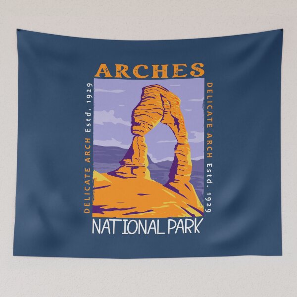 Item preview, Arches National Park Delicate Arch Distressed designed and sold by KrisSidDesigns.