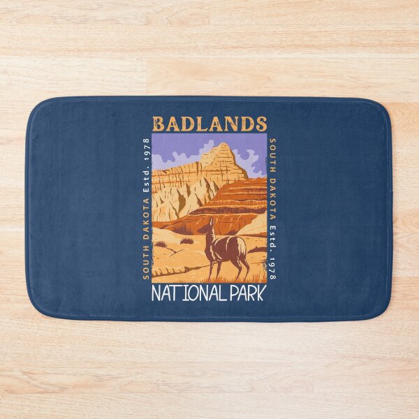 Item preview,  Badlands National Park South Dakota Distressed designed and sold by KrisSidDesigns.