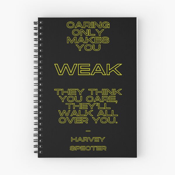 Item preview, Caring Only Makes You WEAK - Harvey Specter SUITS designed and sold by Y1zzoArt.