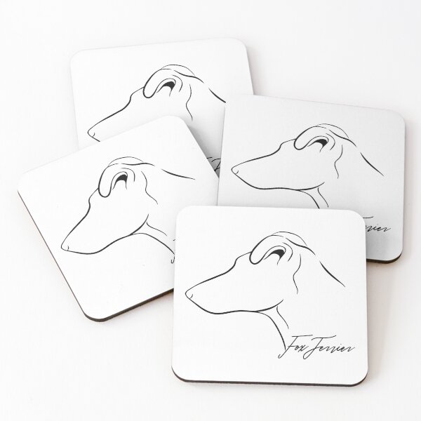Item preview, Smooth Fox Terrier Dog Canine Profile designed and sold by dogarts.
