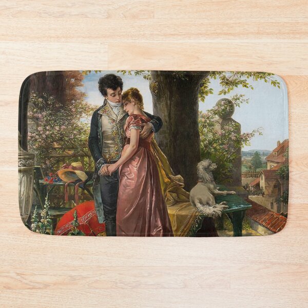 Item preview, Lovers in the Garden by Carl Wilhelm Herpfer designed and sold by AestheticsXarts.