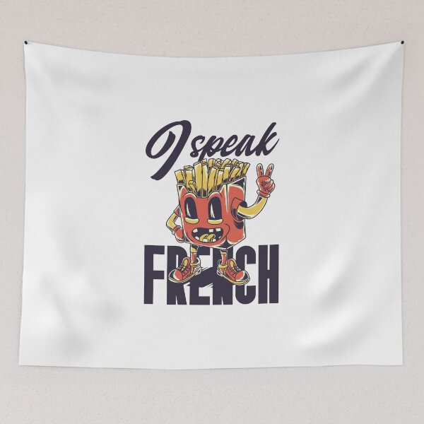 Item preview, I Speak French Fries designed and sold by ashleyherkie.
