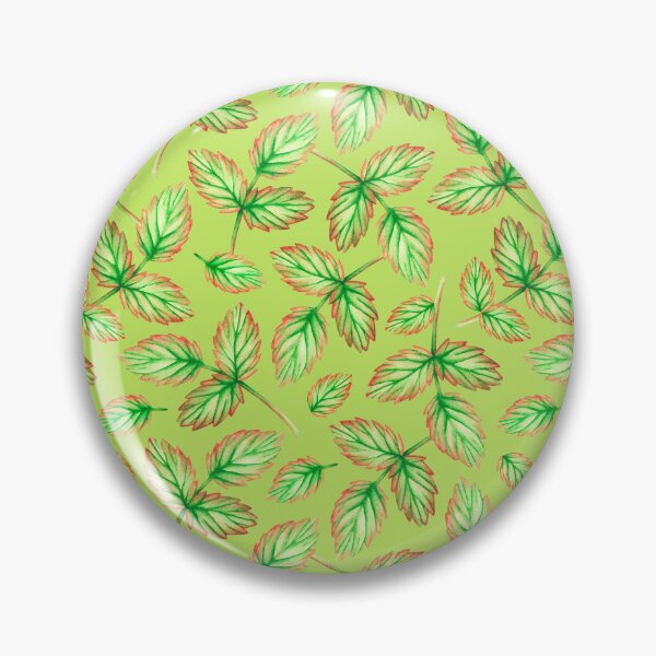 Item preview, Green leaf pattern. Watercolor drawing. designed and sold by Trilisti.