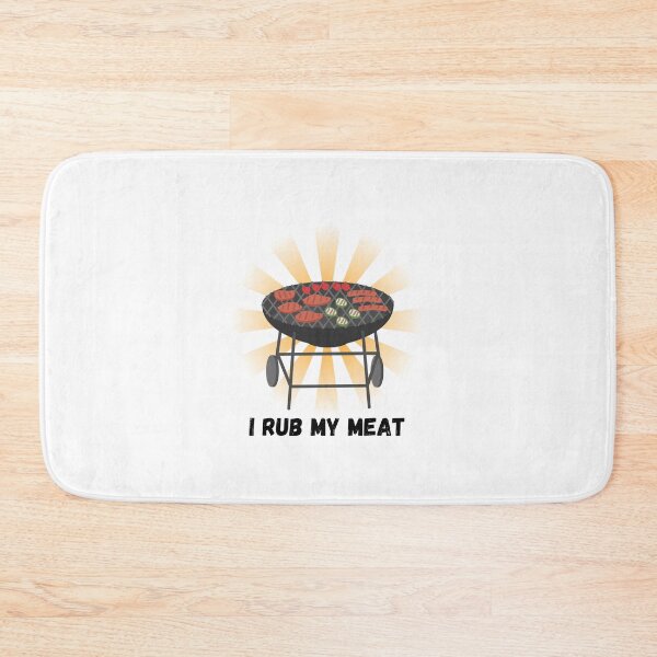Item preview, I Rub My Meat Grilling designed and sold by BookOfE.