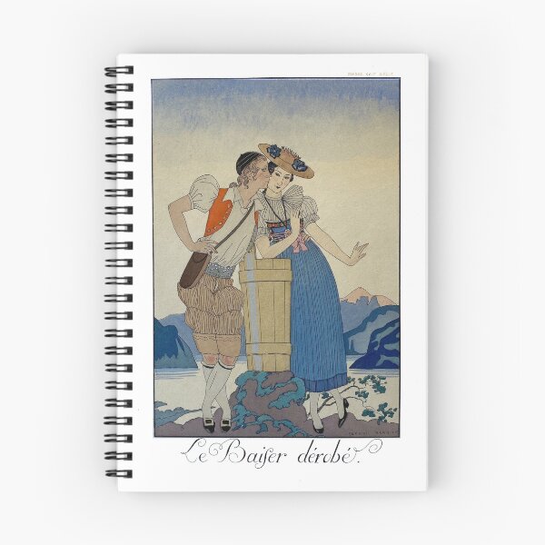 Item preview, Le Baiser derobe by  Barbier - Vintage Art designed and sold by RickE.