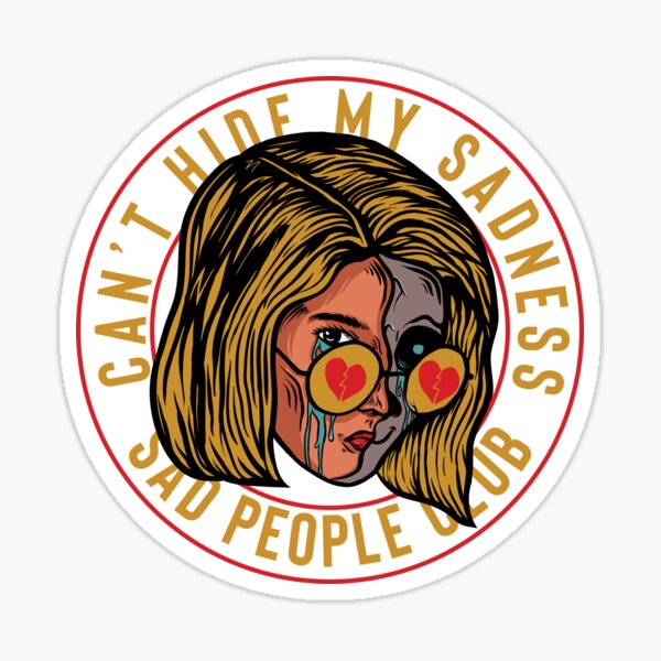 Sad Stickers - Free people Stickers